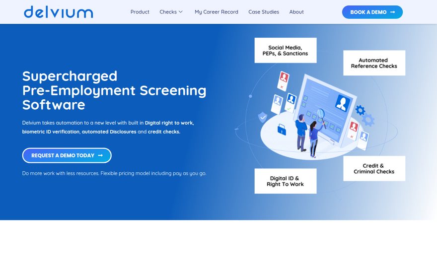 Delvium — Pre-Employment Screening Software